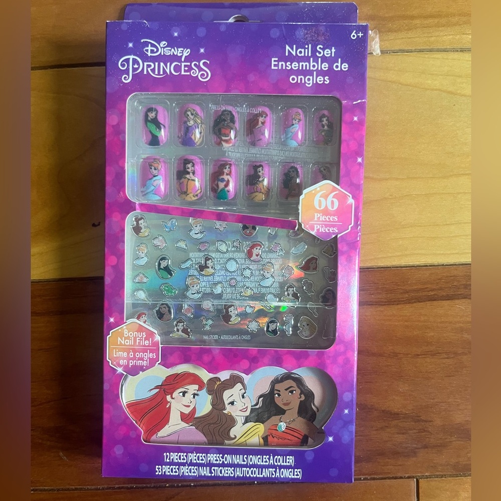 Disney Princess nail set